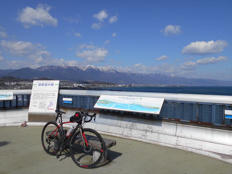 ロードバイクでダイエットライド 自走プチビワイチ180kmそれでダイエットしてるつもり